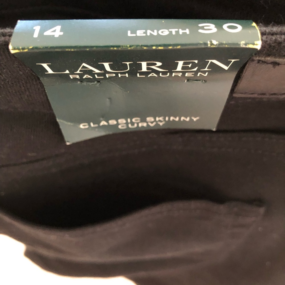 Ralph Lauren black jeans
